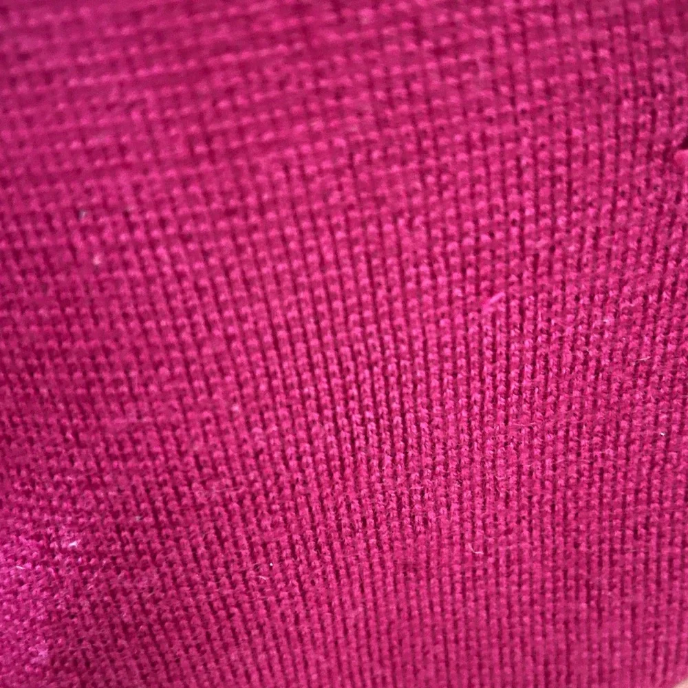 Talbots 100% pure merino wool magenta sweater wool collar jacket good cond M